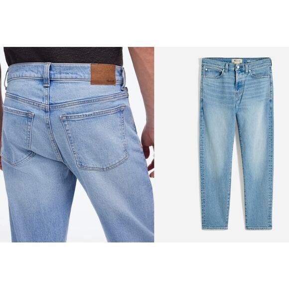 Madewell Relaxed Taper Lockhart Wash Jeans 30X30 NWT - Picture 3 of 10